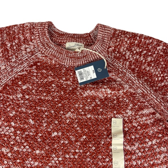 NWT Universal Thread Goods XXL Woman’s Knit Sweater Burnt Orange White Target - Picture 7 of 15